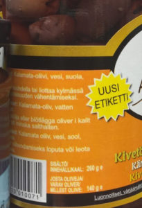 Kilpailijammepa eivät olekaan uusineet etikettejään, hahaa!